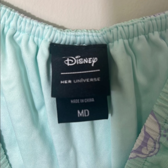 Disney Mint Green Character Print Mini Dress - Picture 2 of 4